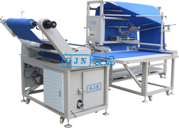 JN-285SP-1-SR 平縫衣車型 JN-285SP-2-SR包縫衣車型 自動對邊對折縫合劈縫打卷機